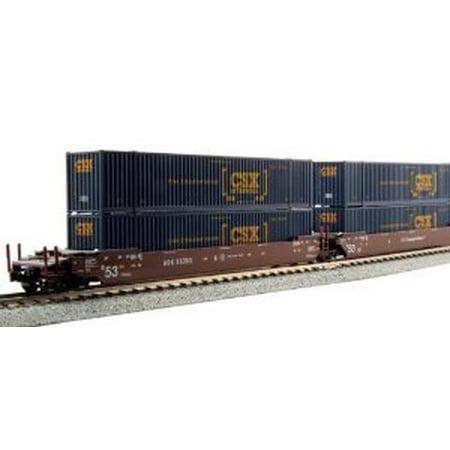 Kato Usa Model Train Products Gunderson Maxi I Aok Double Stack